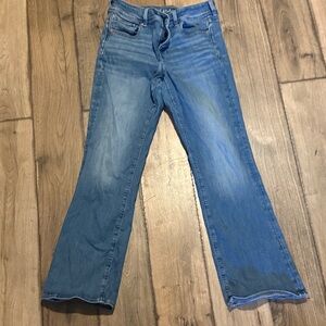 American Eagle Outfitters Light Blue Flare Jeans